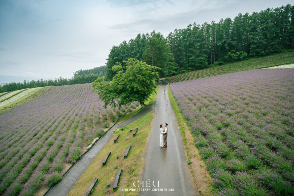 Hokkaido Pre Wedding Photography, Japan - Tomita Farm