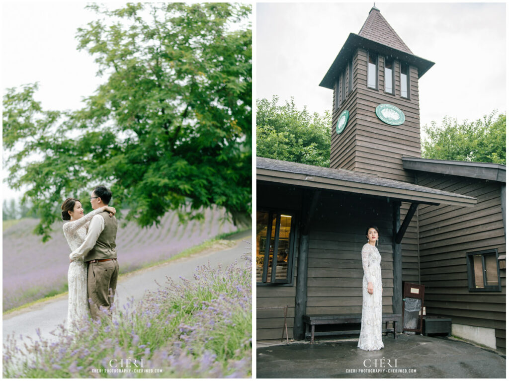 Hokkaido Pre Wedding Photography, Japan - Tomita Farm