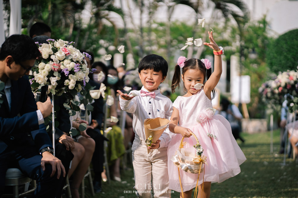 Baan Dusit Thani Western Wedding Ceremony Bangkok Thailand