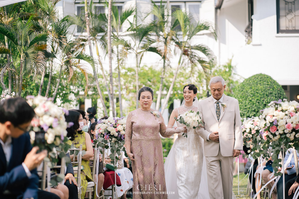 Baan Dusit Thani Western Wedding Ceremony Bangkok Thailand