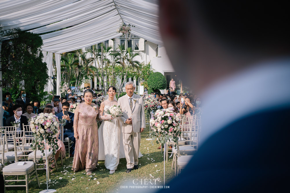 Baan Dusit Thani Western Wedding Ceremony Bangkok Thailand