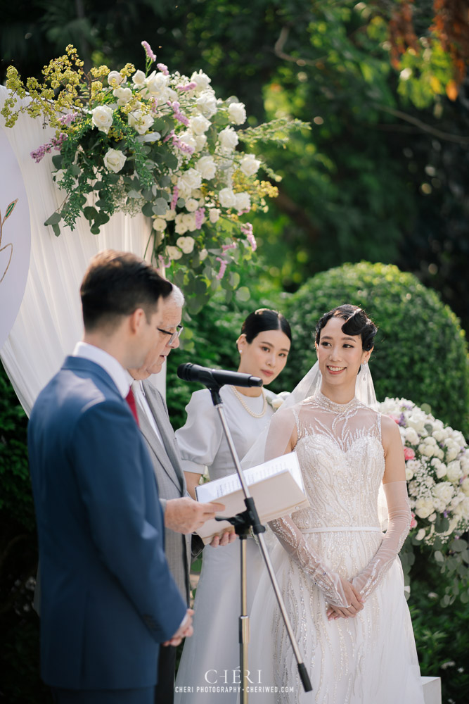 Baan Dusit Thani Western Wedding Ceremony Bangkok Thailand