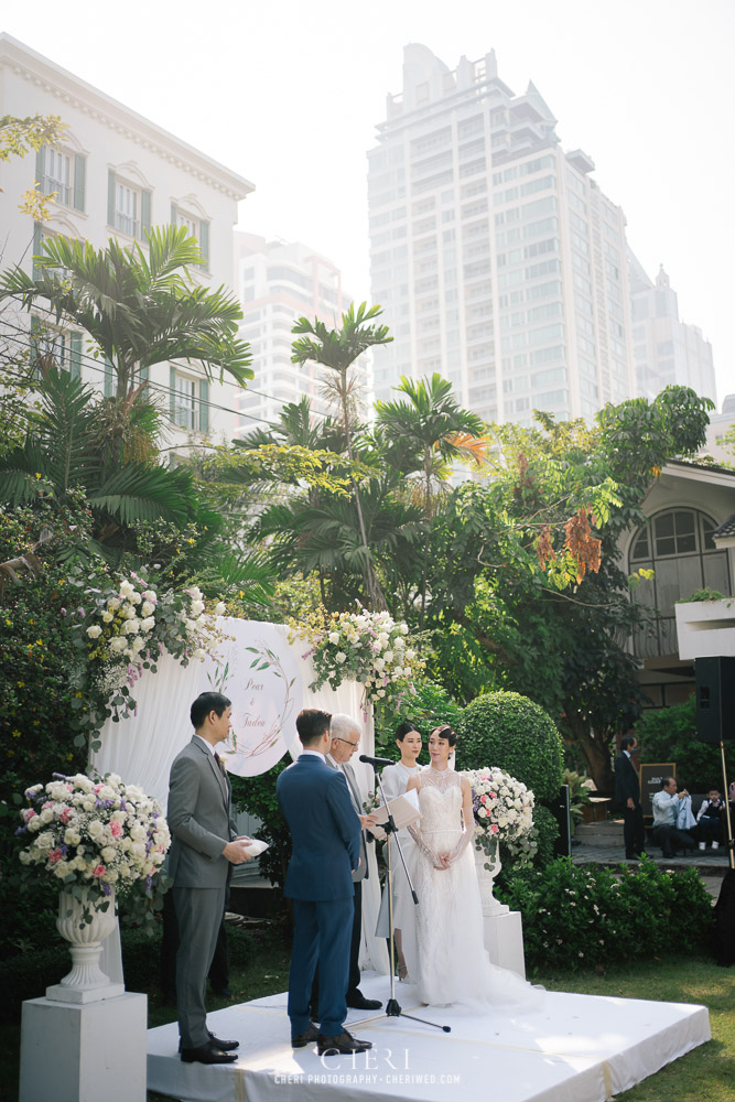 Baan Dusit Thani Western Wedding Ceremony Bangkok Thailand