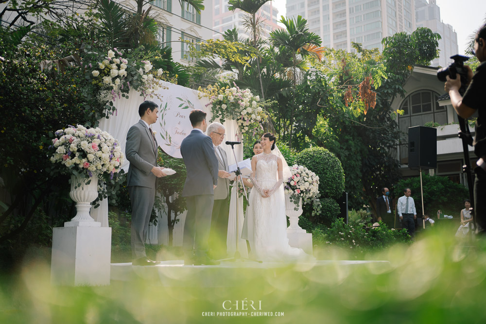 Baan Dusit Thani Western Wedding Ceremony Bangkok Thailand