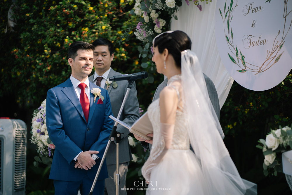 Baan Dusit Thani Western Wedding Ceremony Bangkok Thailand