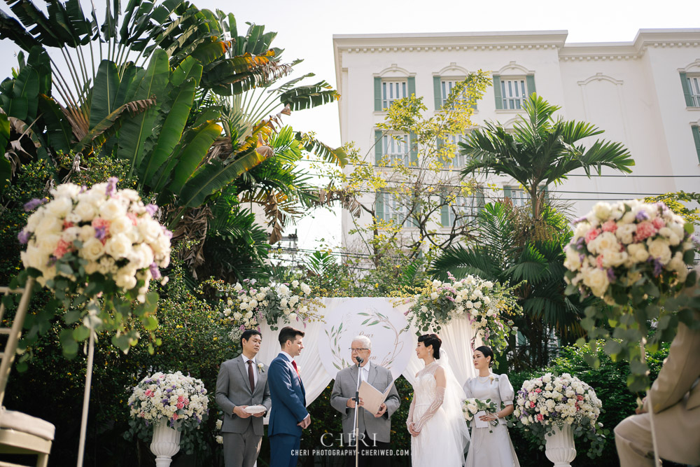 Baan Dusit Thani Western Wedding Ceremony Bangkok Thailand