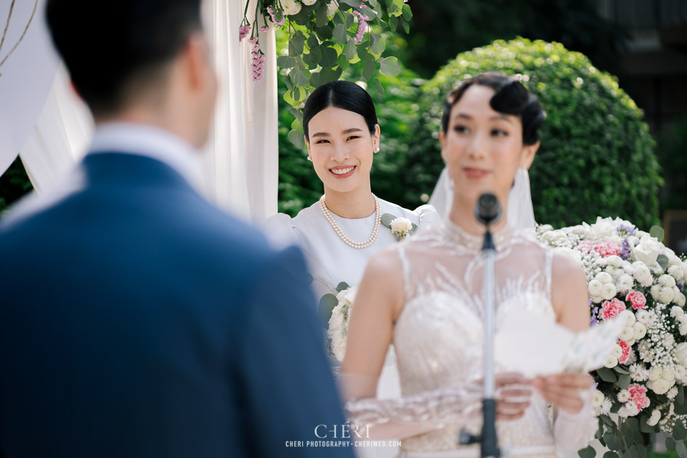 Baan Dusit Thani Western Wedding Ceremony Bangkok Thailand