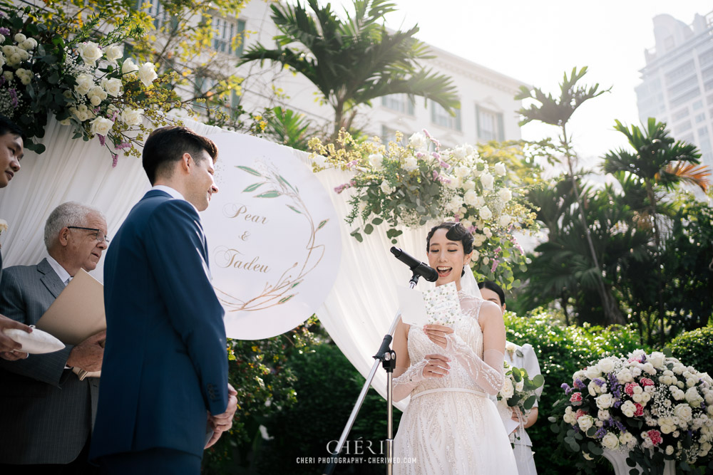 Baan Dusit Thani Western Wedding Ceremony Bangkok Thailand