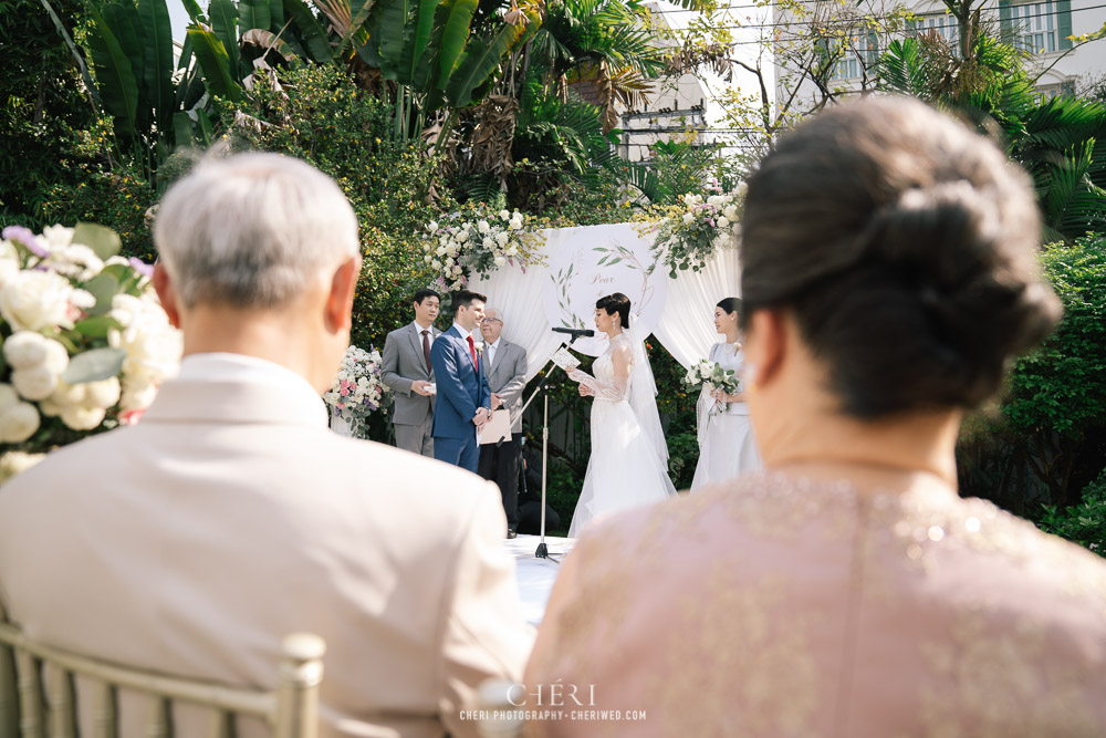 Baan Dusit Thani Western Wedding Ceremony Bangkok Thailand