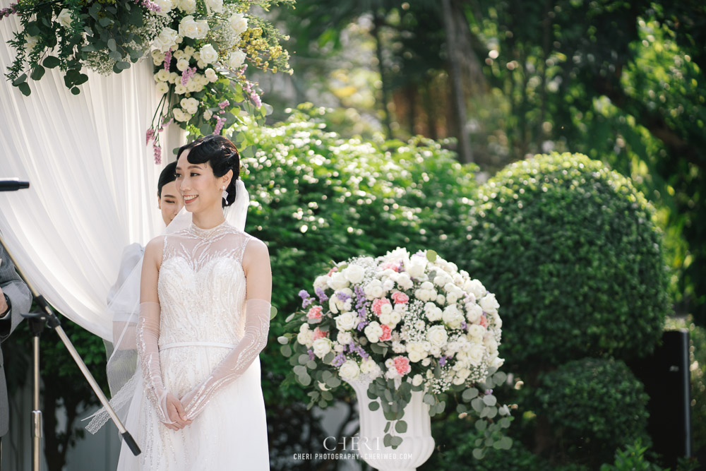 Baan Dusit Thani Western Wedding Ceremony Bangkok Thailand