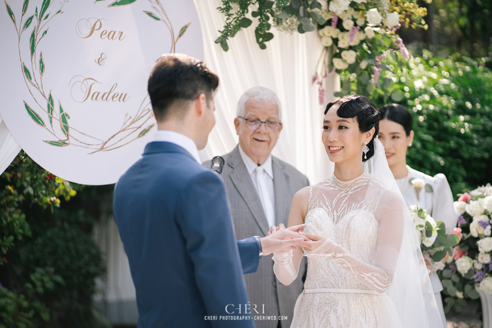 Baan Dusit Thani Western Wedding Ceremony Bangkok Thailand