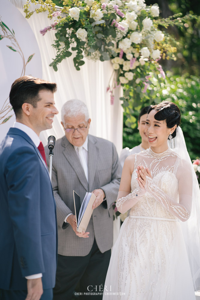 Baan Dusit Thani Western Wedding Ceremony Bangkok Thailand