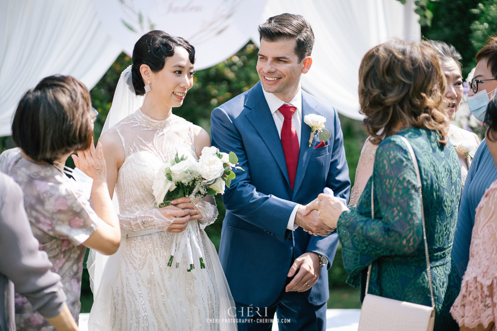 Baan Dusit Thani Western Wedding Ceremony Bangkok Thailand