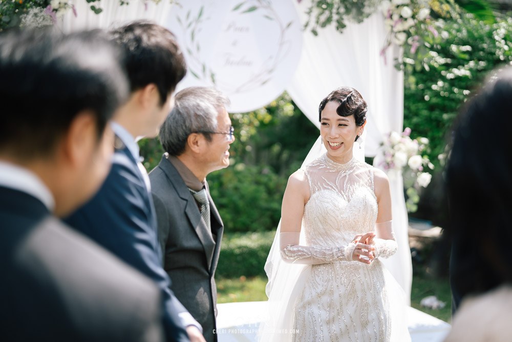 Baan Dusit Thani Western Wedding Ceremony Bangkok Thailand