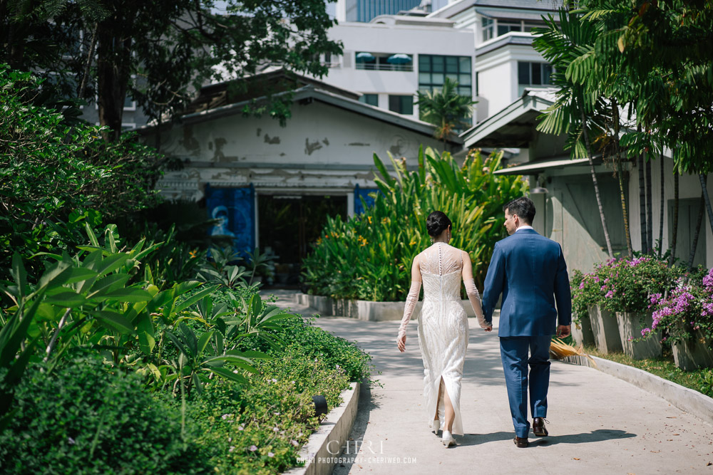 Baan Dusit Thani Western Wedding Ceremony Bangkok Thailand