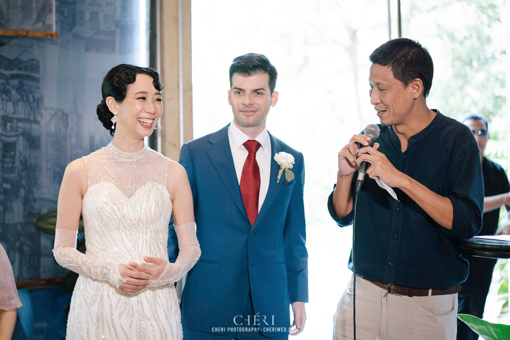 Baan Dusit Thani Western Wedding Ceremony Bangkok Thailand