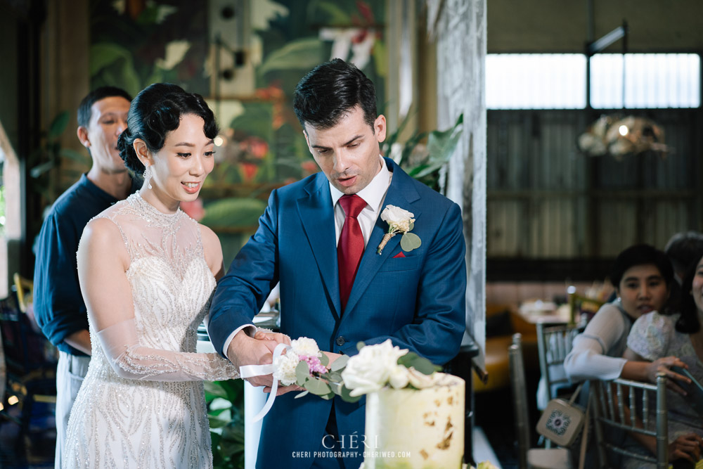 Baan Dusit Thani Western Wedding Ceremony Bangkok Thailand