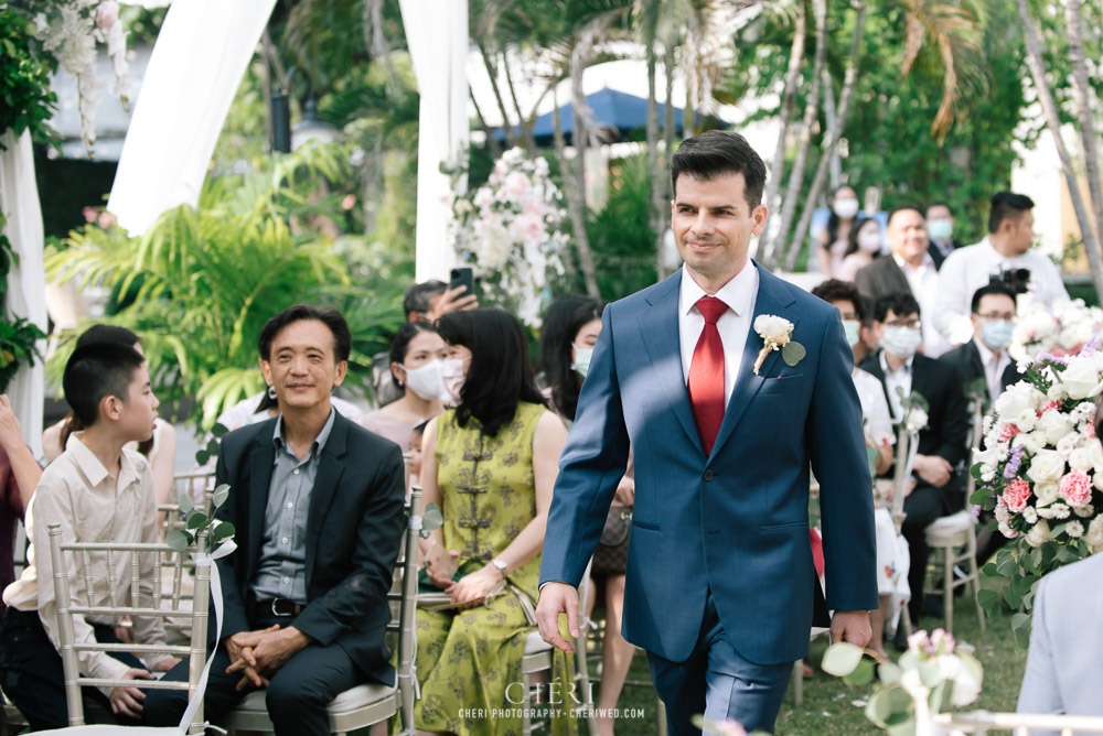 Baan Dusit Thani Western Wedding Ceremony Bangkok Thailand
