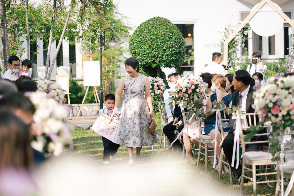 Baan Dusit Thani Western Wedding Ceremony Bangkok Thailand