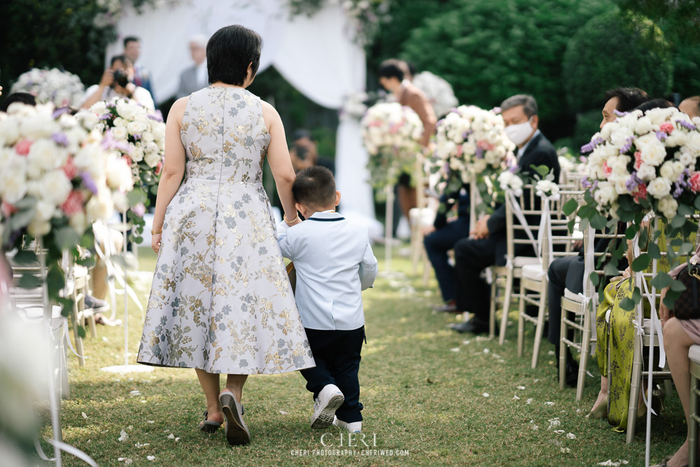 Baan Dusit Thani Western Wedding Ceremony Bangkok Thailand