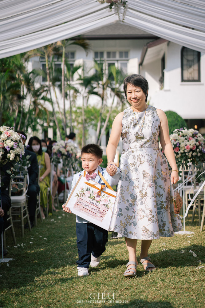 Baan Dusit Thani Western Wedding Ceremony Bangkok Thailand