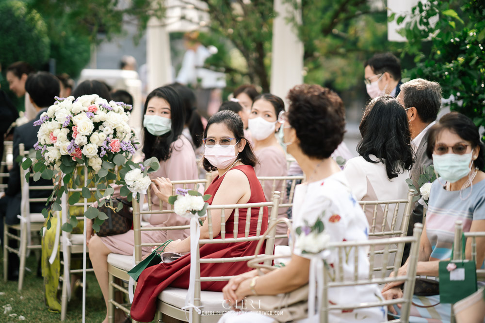 Baan Dusit Thani Western Wedding Ceremony Bangkok Thailand