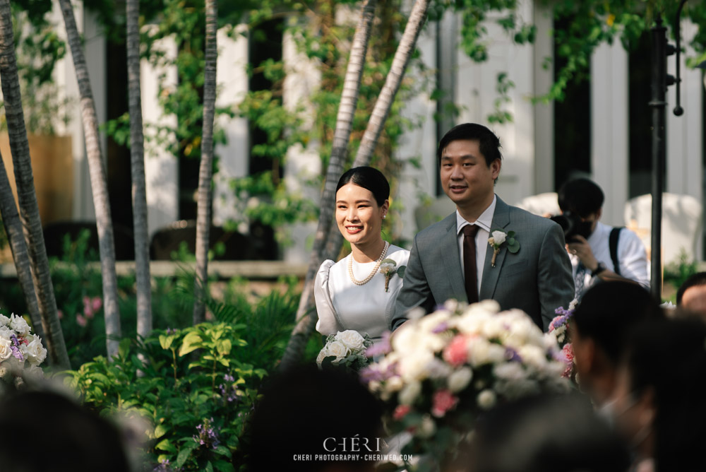 Baan Dusit Thani Western Wedding Ceremony Bangkok Thailand