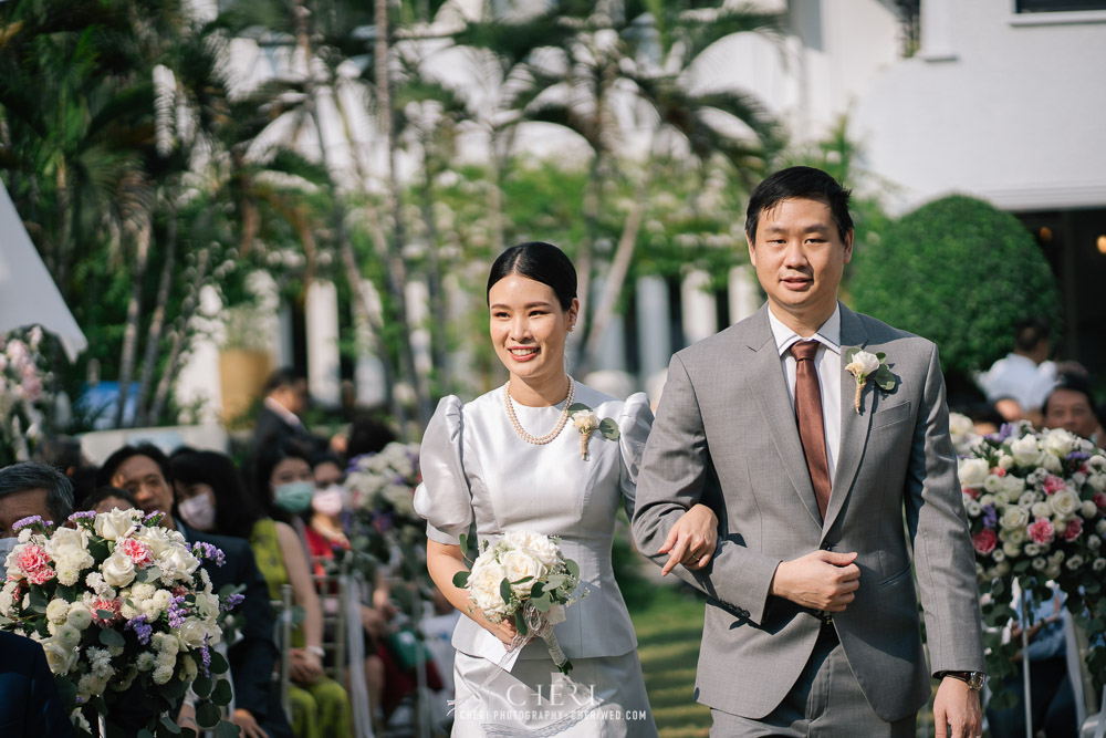 Baan Dusit Thani Western Wedding Ceremony Bangkok Thailand