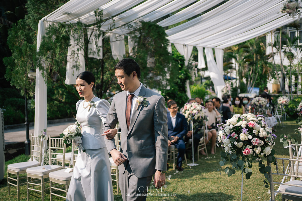 Baan Dusit Thani Western Wedding Ceremony Bangkok Thailand