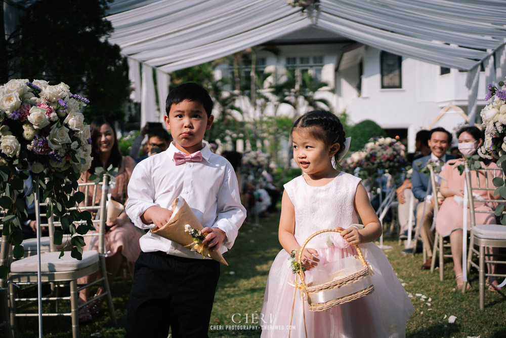 Baan Dusit Thani Western Wedding Ceremony Bangkok Thailand