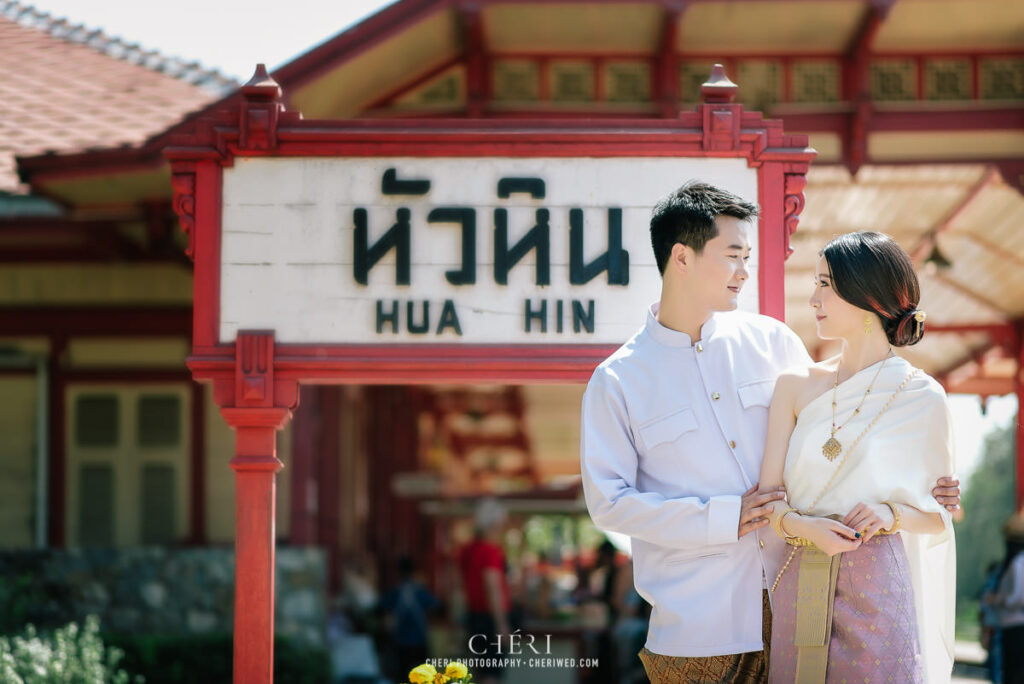 Hua Hin Beach Pre Wedding Photoshoot Isssay and Picasso from China