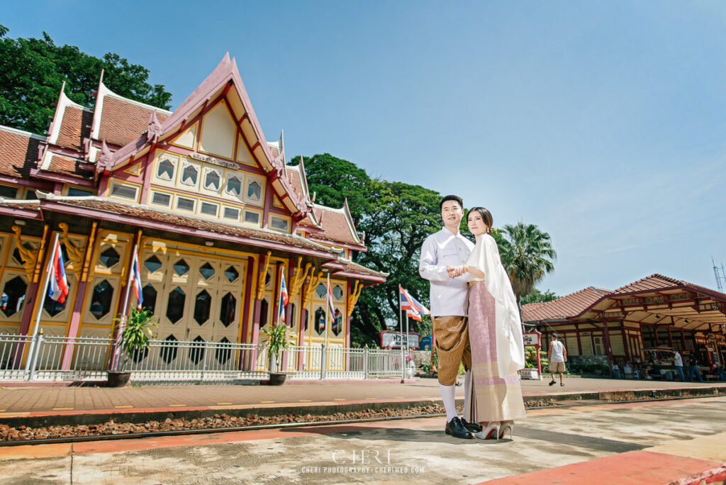 Hua Hin Beach Pre Wedding Photoshoot Isssay and Picasso from China