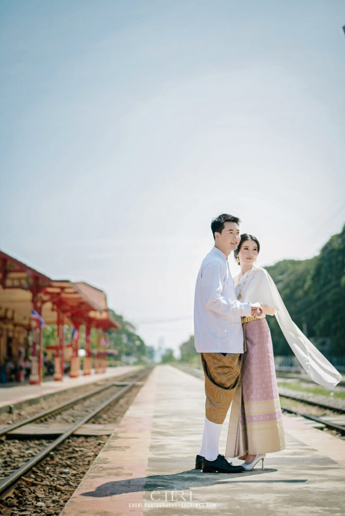 Hua Hin Beach Pre Wedding Photoshoot Isssay and Picasso from China