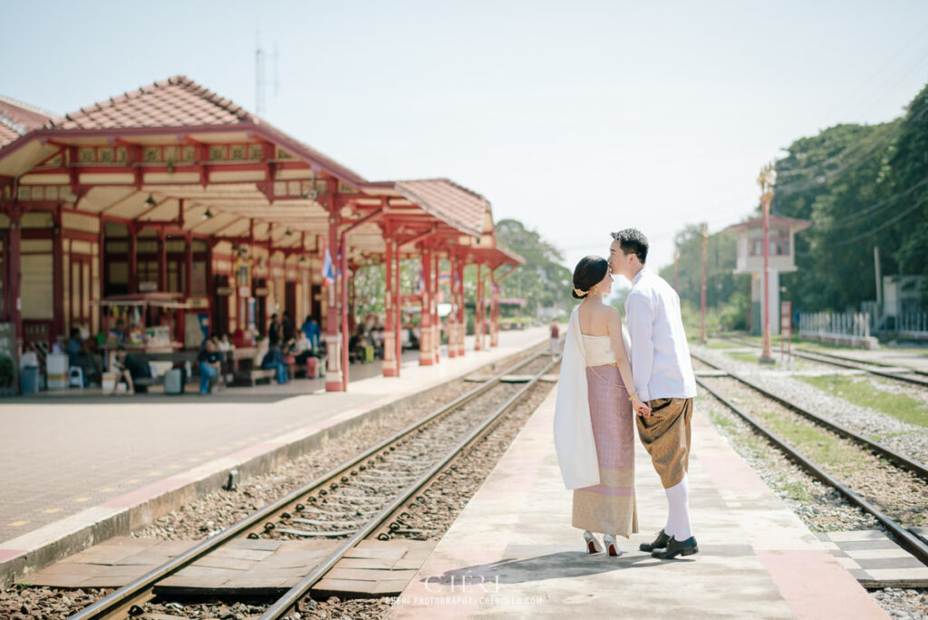 Hua Hin Beach Pre Wedding Photoshoot Isssay and Picasso from China