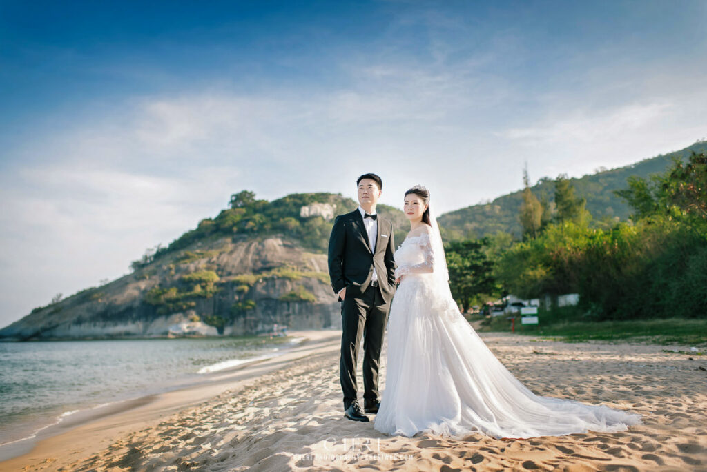 Hua Hin Beach Pre Wedding Photoshoot Isssay and Picasso from China