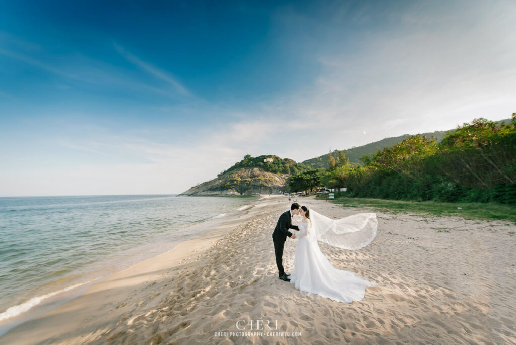 Hua Hin Beach Pre Wedding Photoshoot Isssay and Picasso from China