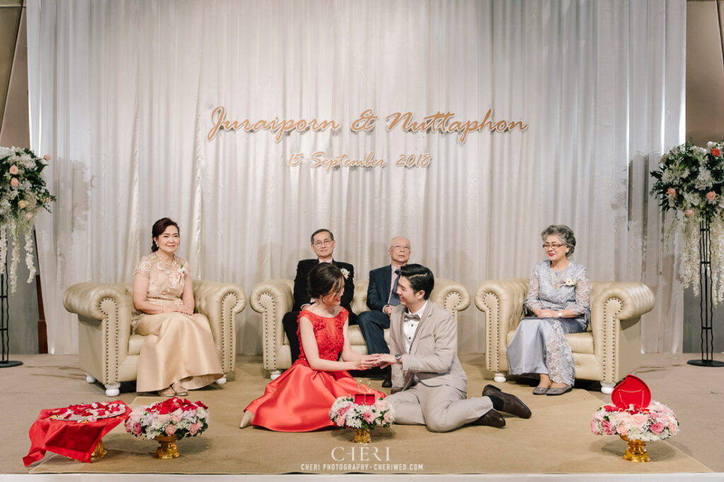 Millennium Hilton Bangkok Wedding Ceremony Ju and Nat