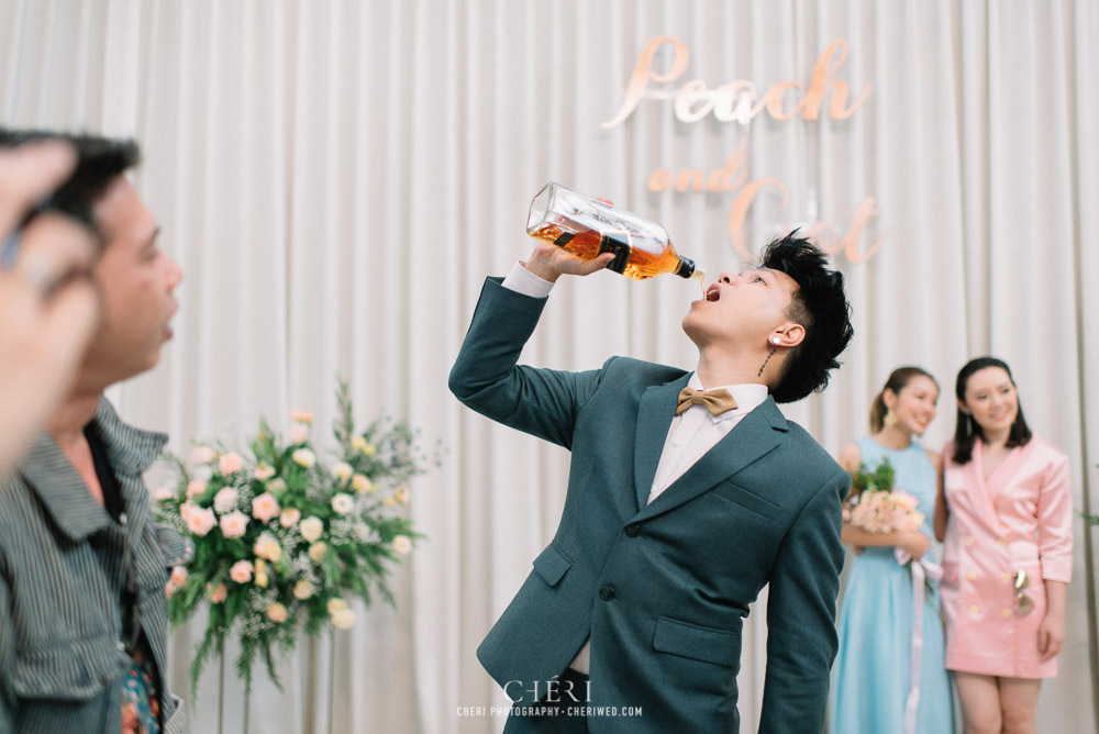 Varavela แต่งงาน วาระเวลา Wedding Reception Peach and Got