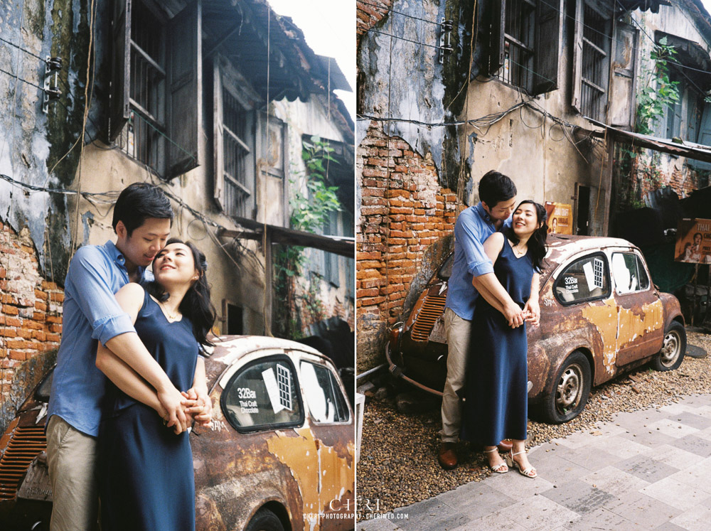 Film Photographer in Bangkok Thailand Pre Wedding Shoot 