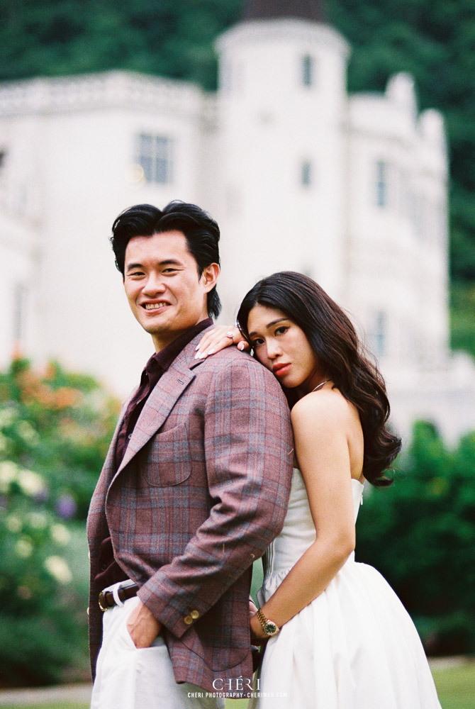 Maison Mystique Khao Yai Pre - Wedding Film Photography - Golden hour pose