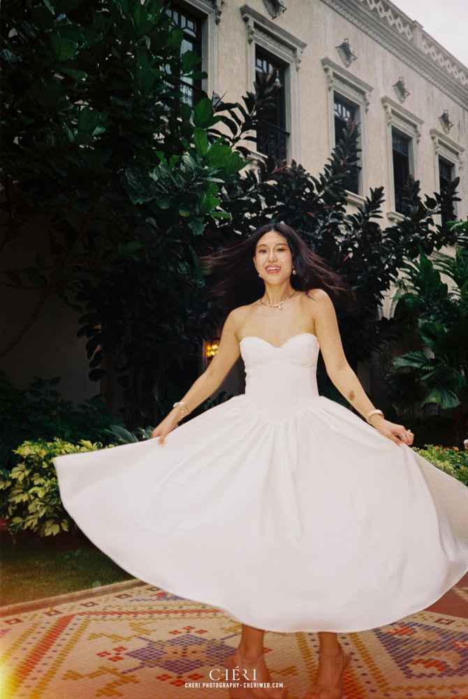 Maison Mystique Khao Yai Pre - Wedding Film Photography - Greenery background