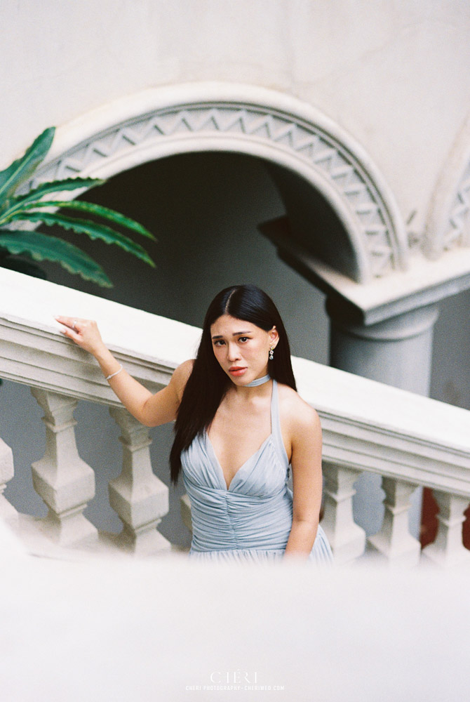 Maison Mystique Khao Yai Pre - Wedding Film Photography - Couple embrace